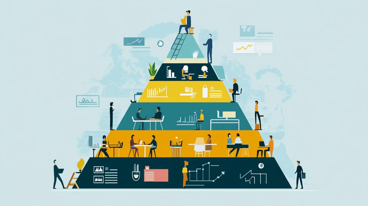 La pyramide des besoins de Maslow : super utile pour la gestion de vos ressources humaines et la fidelisation des employes